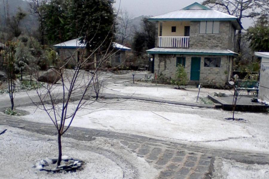 Nagri Resort ปาแลมปูร์ ภายนอก รูปภาพ